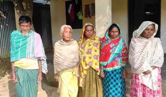 নালিতাবাড়িতে আশ্রয়ণ প্রকল্পের ঘরে ফাটল, উঠে যাচ্ছে প্লাস্টার
