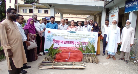 কাপাসিয়ায় প্রান্তিক কৃষকদের মাঝে বীজ, সার ও চারা বিতরণ