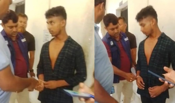 সৃষ্টিকর্তাকে নিয়ে আপত্তিকর মন্তব্য, যুবক আটক