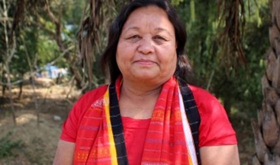 খাগড়াছড়ি পার্বত্য জেলা পরিষদের অস্থায়ী চেয়ারম্যান শেফালিকা ত্রিপুরা