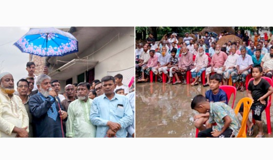 মহাদেবপুরে ওয়ার্ডে ওয়ার্ডে বিএনপির উঠান বৈঠক