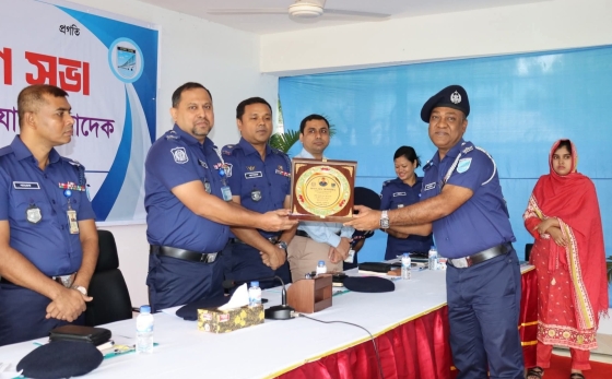 গাজীপুর জেলার শ্রেষ্ঠ ওসি মো. আলাউদ্দিন
