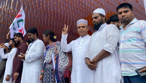 গোপালগঞ্জের লংমার্চে আহত জেলা প্রধান সমন্বয়ক