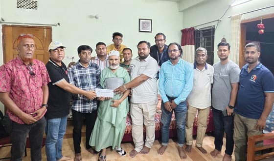 প্রশিক্ষণ নয়, মানবিকতার পাঠ: মামুন হাসানের পাশে এমজাস