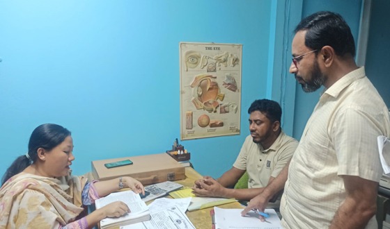 কুমিল্লায় ভুয়া চক্ষু চিকিৎসকের লাখ টাকা জড়িমানা