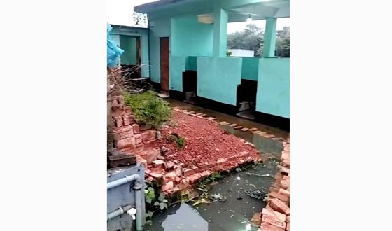 সরাইলে দখল ভরাটে বন্ধ পানি নিস্কাশন