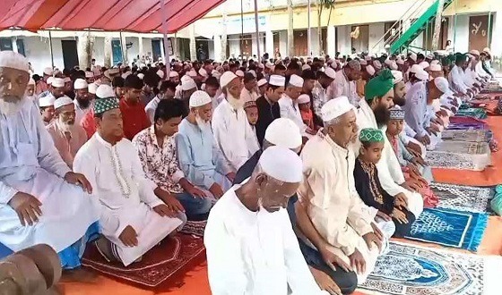 চাঁদপুরের ৪০ গ্রামে উদযাপিত হলো ঈদ