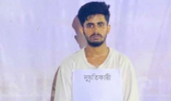 চাঁদপুর শাহরাস্তিতে দুস্কৃতিকারী আটক