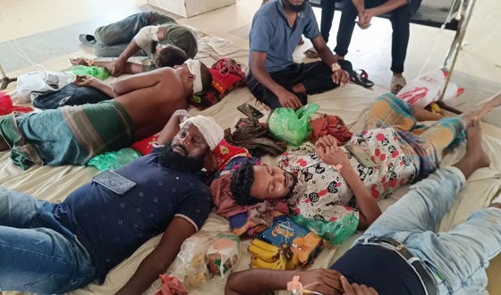 শৈলকুপায় আধিপত্য বিস্তার নিয়ে দু’পক্ষের সংঘর্ষে আহত ১০