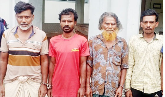 খাবারে অজ্ঞান করা ওষুধ চক্রের চার সদস্য গ্রেপ্তার