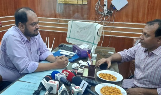 কচুয়া উপজেলা স্বাস্থ্য কমপ্লেক্স পরিদর্শনে মনিরুল ইসলাম খান