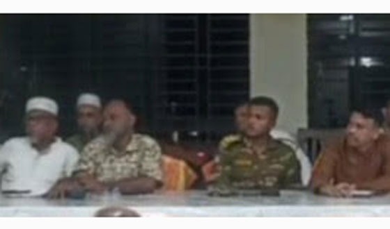 চৌমুহনীর ব্যবসায়ী ও সুশিল সমাজের নেতৃবৃন্দের সাথে প্রশাসনের মতবিনিময়
