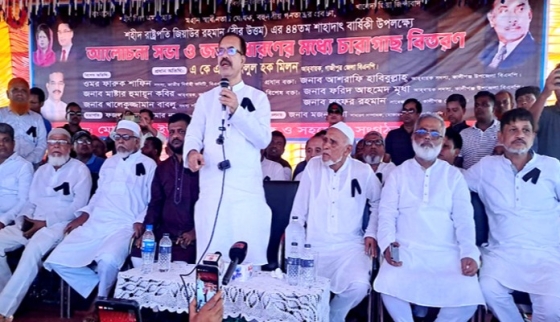 কালীগঞ্জে শহীদ রাষ্ট্রপতি জিয়াউর রহমানের শাহাদাৎ বার্ষিকীর আলোচনা সভা