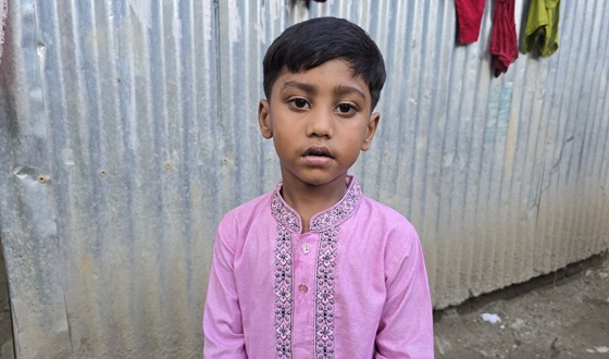তিন বছরের শিশুর হার্টে ছিদ্র, অর্থের অভাবে থেমে গেছে চিকিৎসা