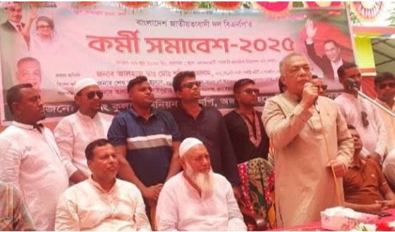 আশাশুনিতে বিএপির কর্মী সমাবেশে ডাঃ শহিদুল আলম