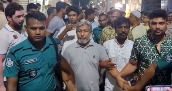 জামিনে থাকা আ.লীগ নেতাকে পুলিশে দিলেন বিএনপি কর্মীরা