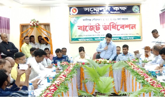 কালীগঞ্জে ২০২৫-২৬ অর্থ বছরের বাজেট ঘোষণা