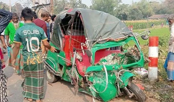 ট্রাক-অটোরিকশা সংঘর্ষে ঝরলো ৩ প্রাণ, আহত?