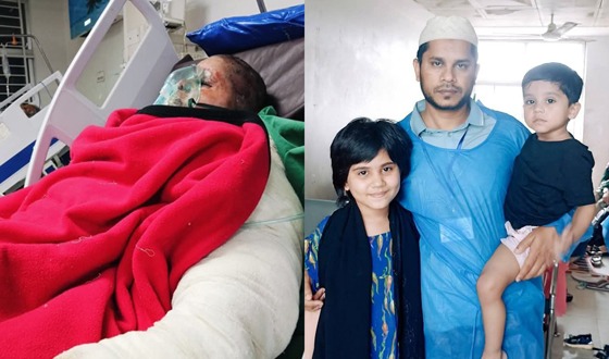 চাঁদপুরে গ্যাস বিস্ফোরণে দগ্ধ গৃহবধু খাদিজার মৃত্যু