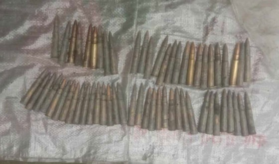 ময়মনসিংহে পুকুর থেকে ৬০ রাউন্ড গুলি উদ্ধার