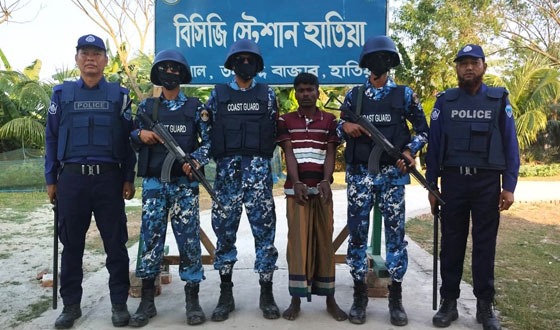 হাতিয়ায় যুবলীগ নেতা ও একাধিক মামলার আসামী গ্রেফতার