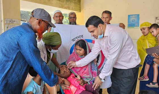জাতীয় ভিটামিন 'এ' প্লাস ক্যাম্পেইন এর শুভ উদ্বোধন