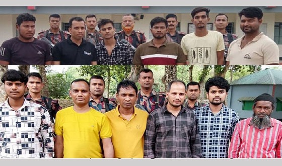 মহেশপুর সীমান্তে মদ,ভায়াগ্রা,ভিওপি,বাজিসহ আটক ২৪