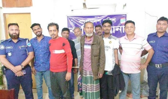 কালিয়ায় পিতা-পুত্রকে হত্যাপ্রচেষ্টা মামলায় ১৬ আসামী গ্রেফতার