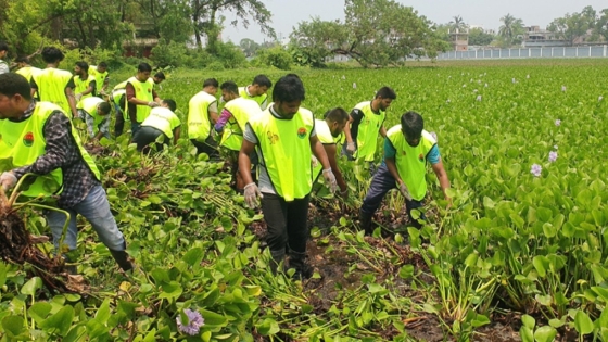 রাজশাহী মহানগর যুবদলের পরিচ্ছন্নতা ও মশা নিয়ন্ত্রণ কর্মসূচিরর উদ্বোধন