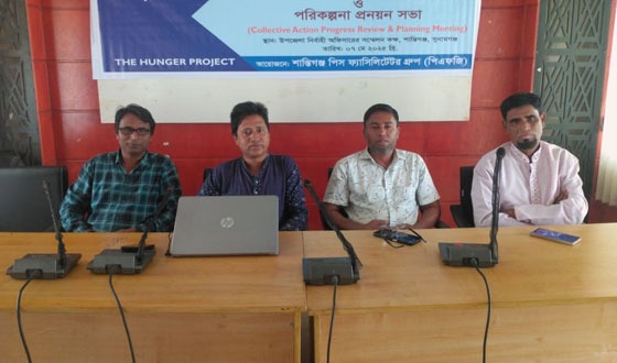 শান্তিগঞ্জে শান্তি-সম্প্রীতি বজায় রাখতে পিএফজি কাজ করে যাবে