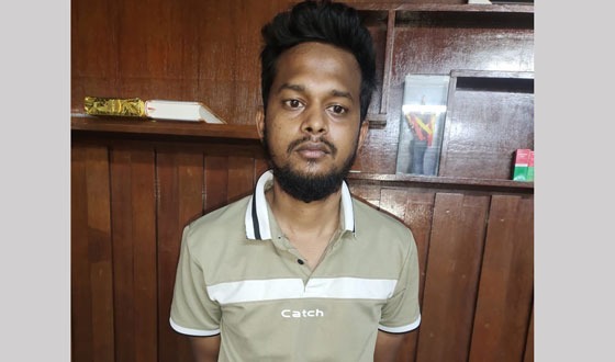 ঝিকরগাছায় ছাত্রলীগ নেতা ইমরান গ্রেপ্তার