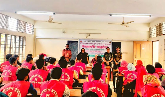 ভাঙ্গুড়ায় আনসার-ভিডিপির প্রশিক্ষণ শুরু