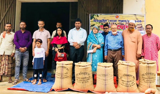 হিলিতে সরকারি ভাবে বোরো ধান চাল সংগ্রহ শুরু