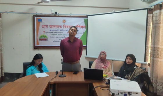 লোহাগড়ায় গ্রাম আদালতের প্রশিক্ষণের উদ্বোধন