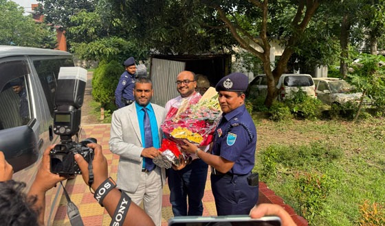 গজারিয়ায় থানা পরিদর্শনে মুন্সিগঞ্জের চীফ জুডিশিয়াল ম্যাজিস্ট্রেট