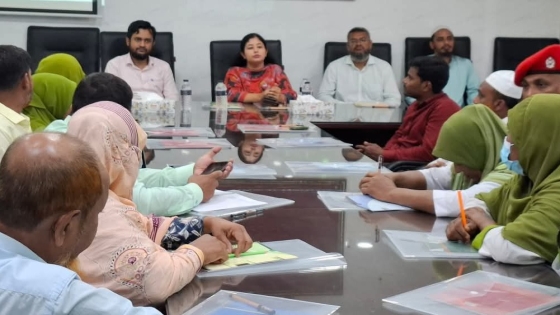 কাপাসিয়ায় জলবায়ু পরিবর্তনে স্বাস্থ্যগত ঝুঁকি প্রতিরোধ  বিষয়ক কর্মশালা
