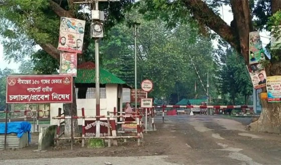 হিলি স্থলবন্দরে আমদানি বাণিজ্য বন্ধ