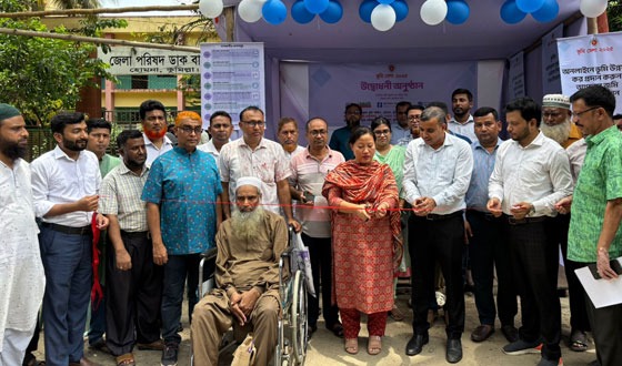 হোমনায় তিন দিনব্যাপী ভূমি মেলা উদ্বোধন