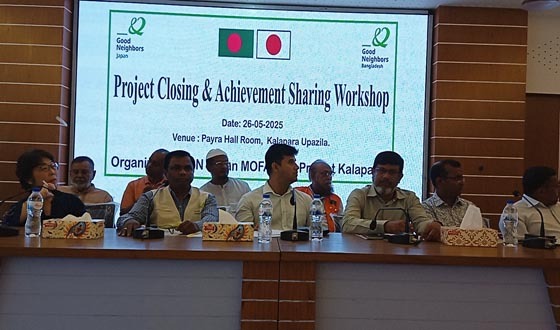 কলাপাড়ায় ১৫ গ্রামের মানুষের জন্য তৈরি ছয়টি অত্যাধুনিক সাইক্লোন শেল্টার