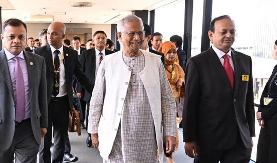 জাপানে পা রাখলেন প্রধান উপদেষ্টা