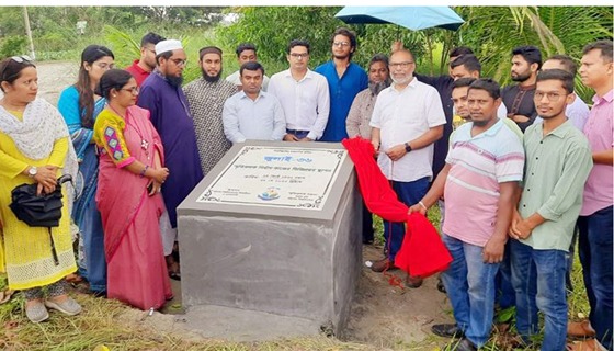 ‘জুলাই-৩৬’ স্মৃতিফলক নির্মাণ কাজ উদ্বোধণ