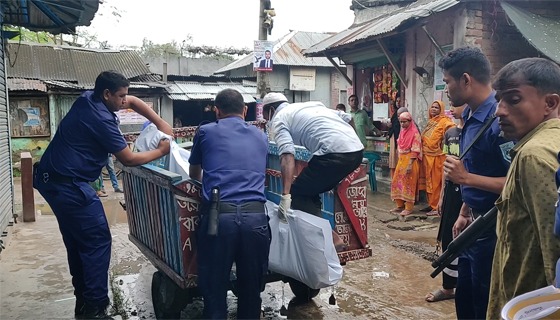 হিলিতে রাস্তার পাশ থেকে অজ্ঞাত ব্যক্তির মরদেহ উদ্ধার
