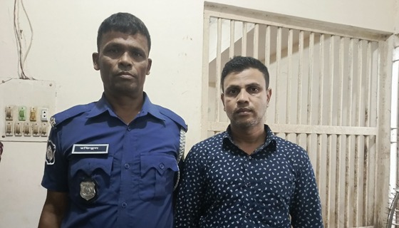 ফুলবাড়ীয়ায় সাজাপ্রাপ্ত আসামী গ্রেফতার