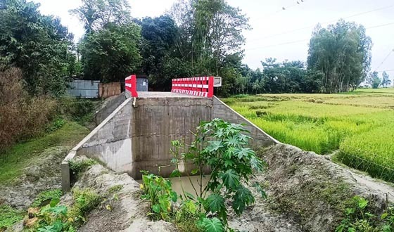 চিলমারীতে ব্রীজে সংযোগ সড়ক নেই, দুর্ভোগে এলাকাবাসী