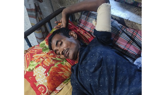 বাবুগঞ্জে জমি-সংক্রান্ত বিরোধে ছাত্রলীগ নেতার হামলা, আহত ২