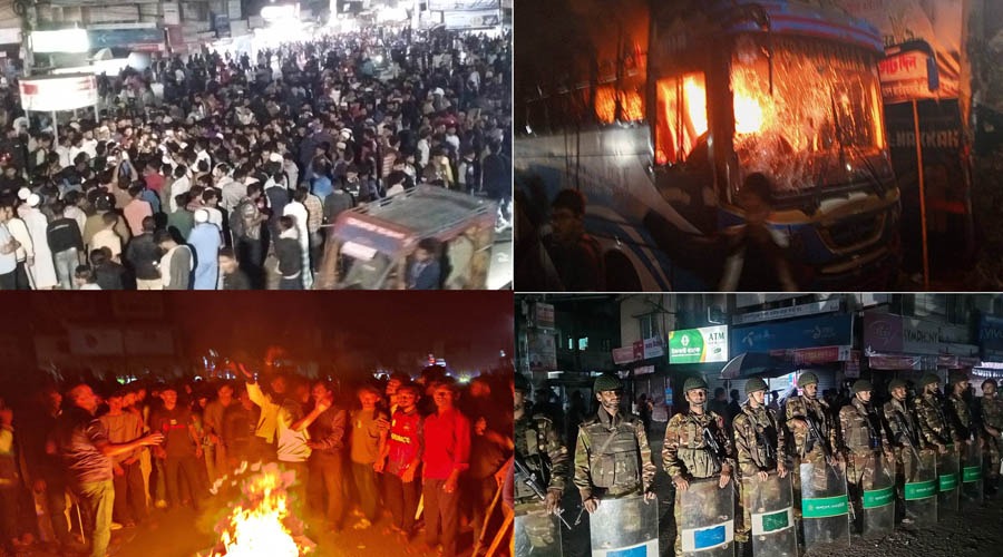 রনক্ষেত্র বরিশাল : ছাত্র-শ্রমিক সংঘর্ষে আহত অর্ধশতাধিক