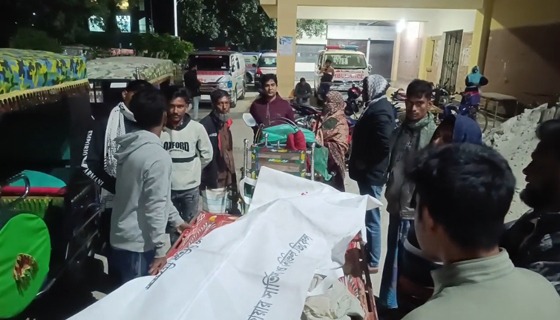 মেহেরপুরে ট্রাক-মোটরসাইকেল মুখোমুখি সংঘর্ষে শিক্ষক নিহত