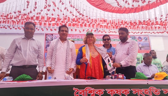 বাবুগঞ্জে বৈশ্বিক কৃষক সংহতি সম্মেলনে ভেনেজুয়েলার রাষ্ট্রদূত