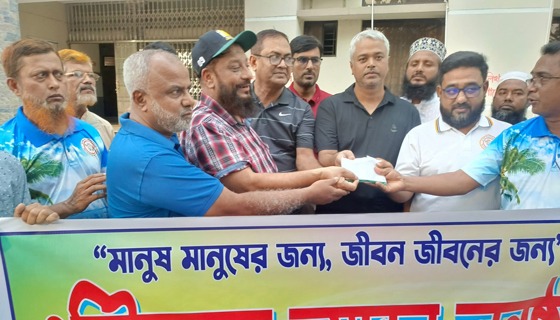শৈলকূপা হাসপাতালে শৈলকূপা ব্যাংকার ফোরামের এন্টিভেনম কেনার অর্থ প্রদান