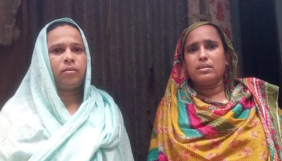 গজারিয়ায় সম্পত্তির দখল হারিয়ে বৃদ্ধ মাকে নিয়ে দুই বোনের আশ্রয় প্রকল্পে